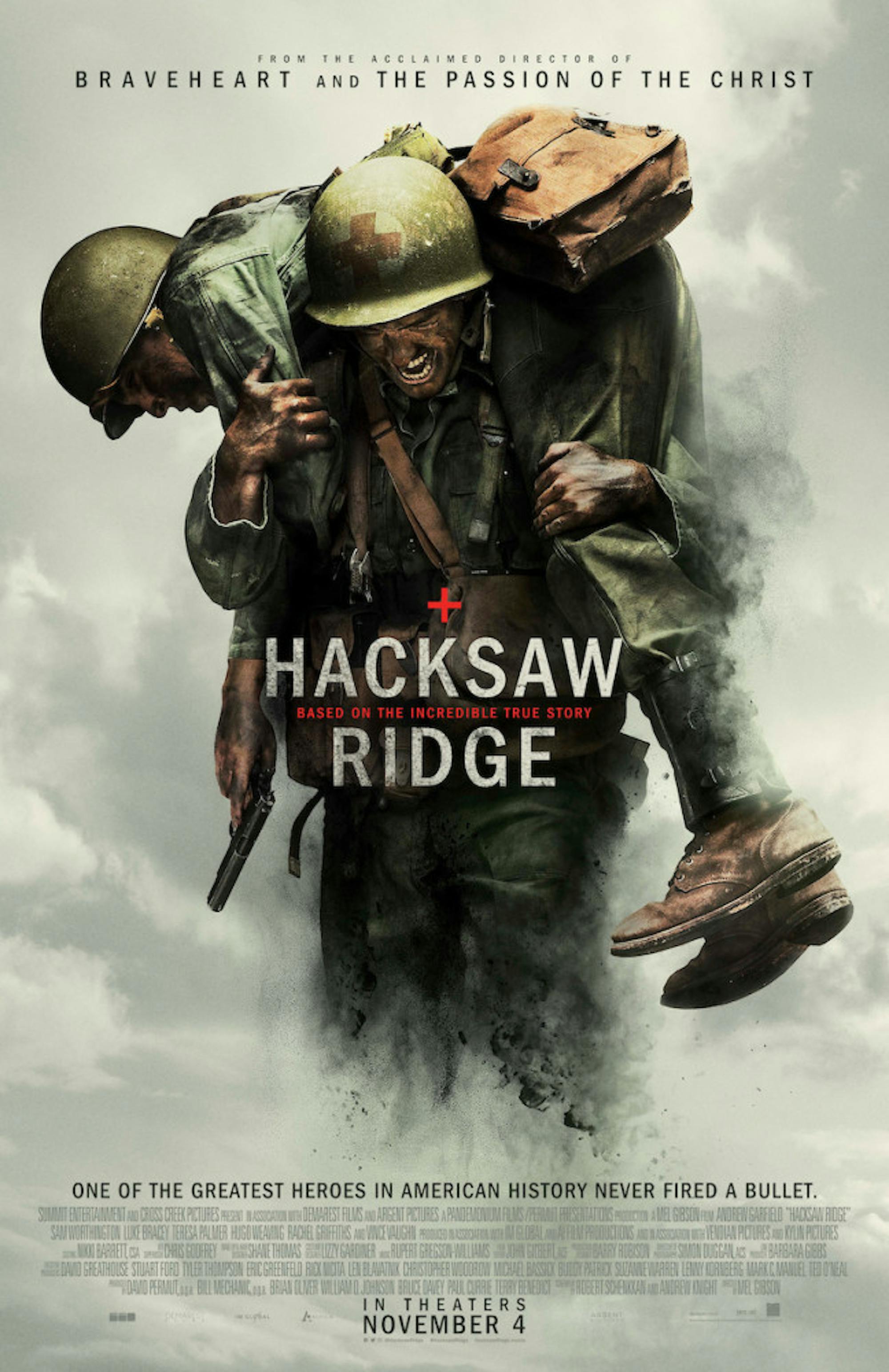 Hacksaw Ridge theatrical poster
